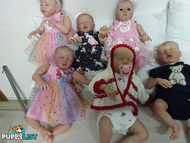 Reborn DOLLS for girls aged 3 to 12 years of age.  LAYBY available