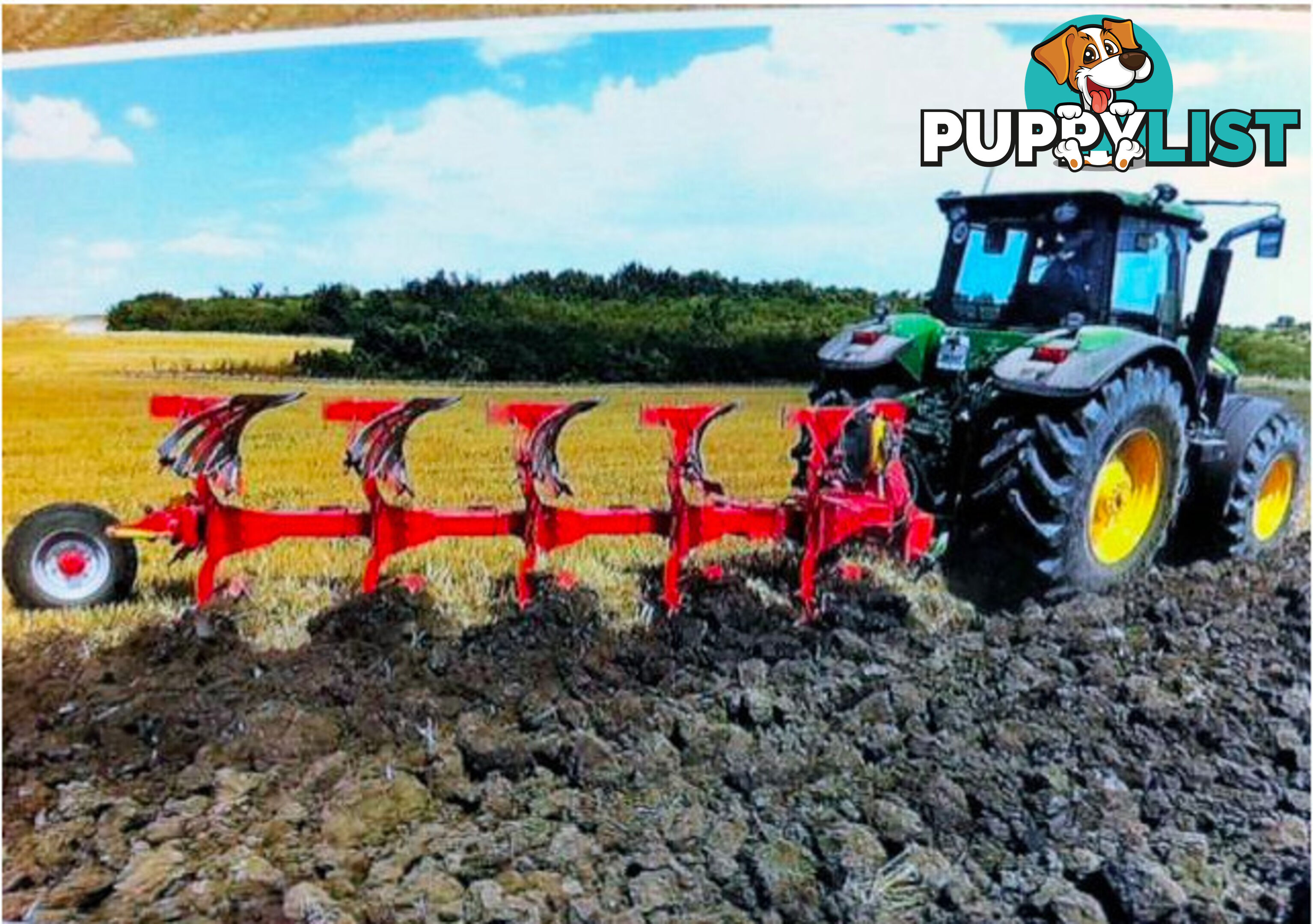 PLOGHS  MOUNTED AND SEMI-TRAILED REVERSIBLE  4 FURROWS