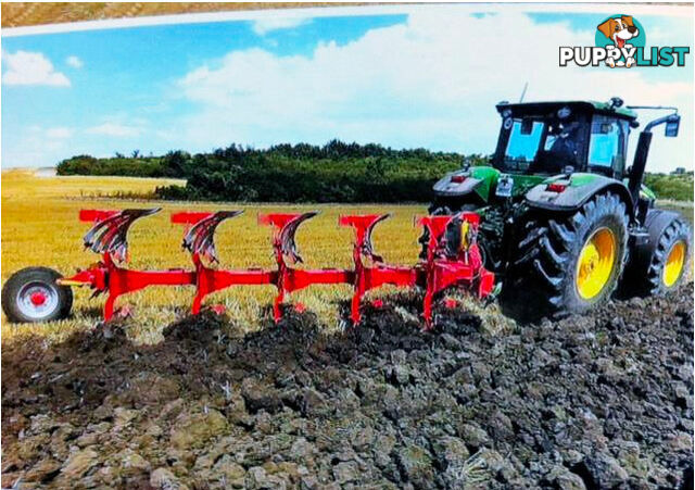 PLOGHS  MOUNTED AND SEMI-TRAILED REVERSIBLE  4 FURROWS