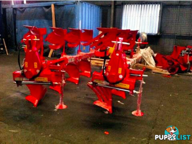 PLOGHS  MOUNTED AND SEMI-TRAILED REVERSIBLE  4 FURROWS