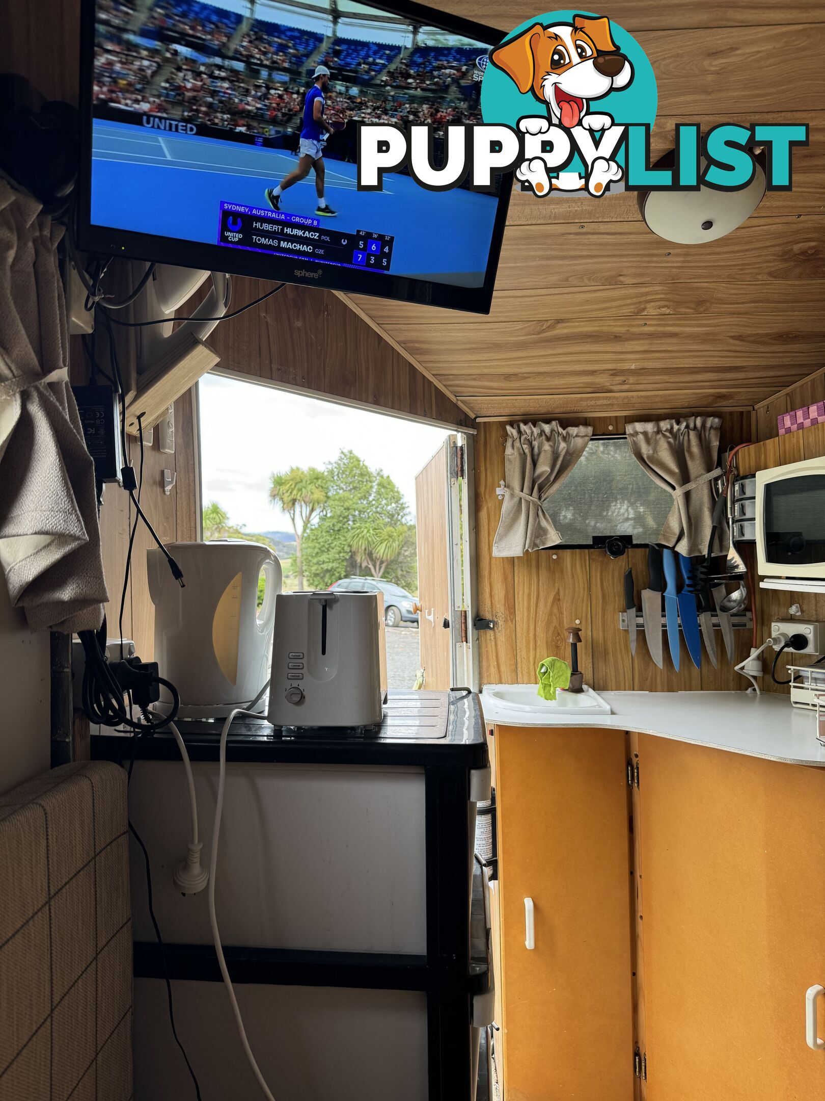 Toy hauler / camper