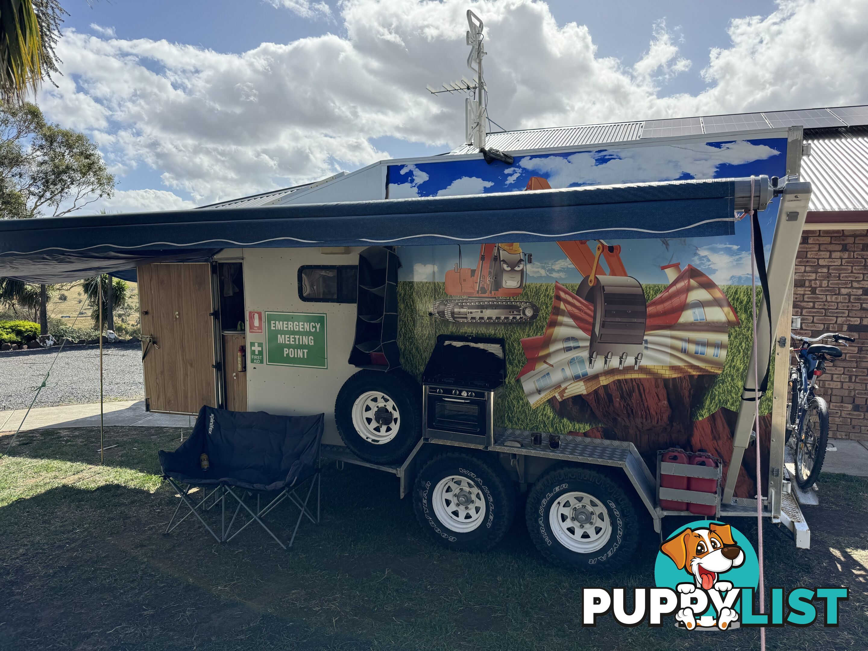 Toy hauler / camper