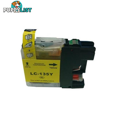 LC135XL Yellow Compatible Inkjet Cartridge