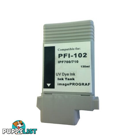 PFI-102 Black UV Dye Compatible Cartridge