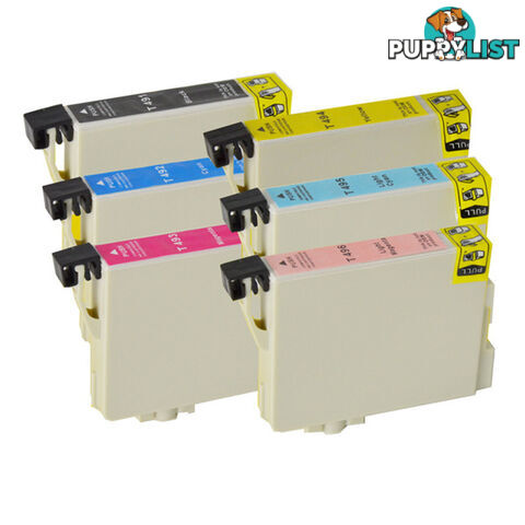 T0491-T0496 Compatible Inkjet Cartridge Set 6 Ink Cartridges