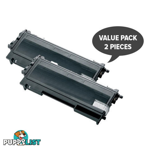 2 x TN-155Bk Black Premium Generic Toner