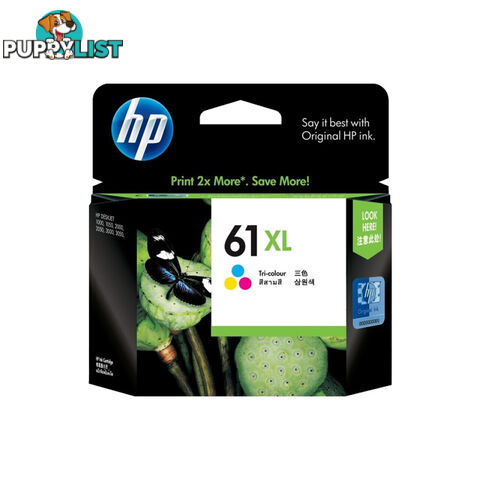 HP 61XL Tri Color Ink CH564WA