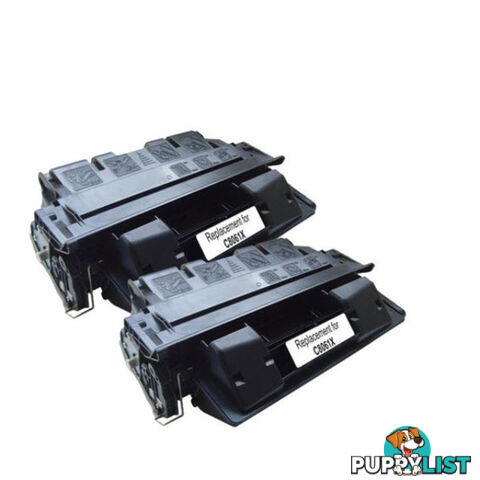 HP Compatible C8061X Premium Generic Toner X 2