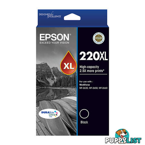 EPSON 220XL Black Ink Cartridge