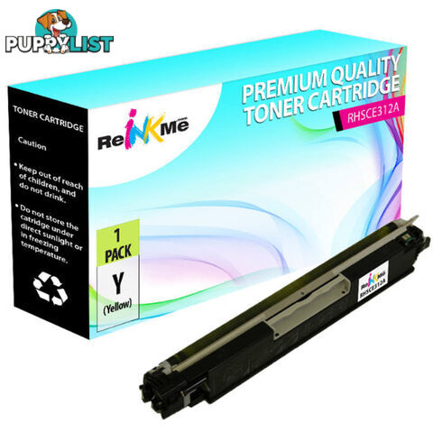 HP Compatible CE312 126A Cartridge 329 Yellow Premium Generic Toner