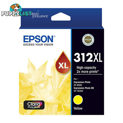 EPSON 312XL Yellow Ink Cartridge