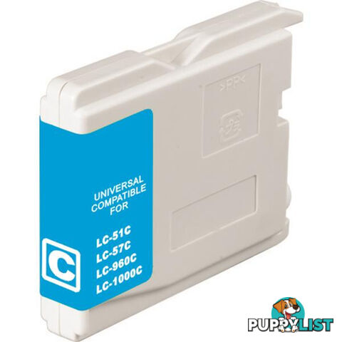 LC37 LC57 Cyan Compatible Inkjet Cartridge