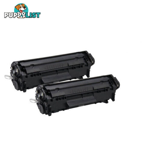 HP Compatible 2 x Q2612A Cartridge-303 Premium Generic Toner