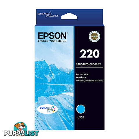 EPSON 220 Cyan Ink Cartridge