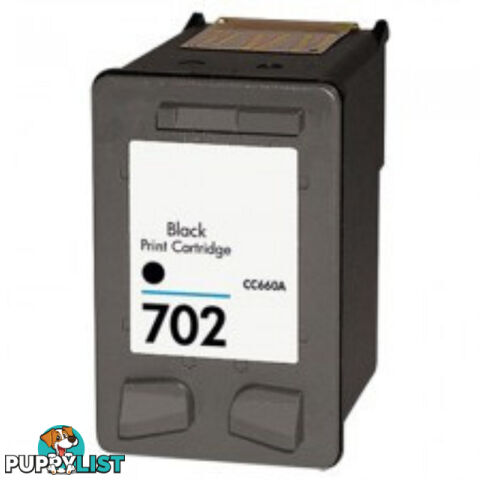 HP Compatible 702 Black Remanufactured Inkjet Cartridge