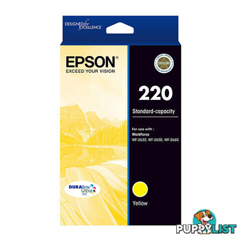 EPSON 220 Yellow Ink Cartridge