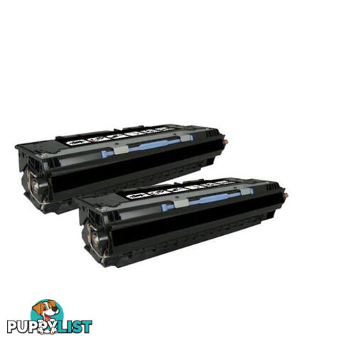 HP Compatible 2 x Q2670A 308A Black Premium Generic Toner