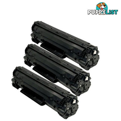 HP Compatible CB435A CB436A Cartridge 312 Premium Generic Toner X 3