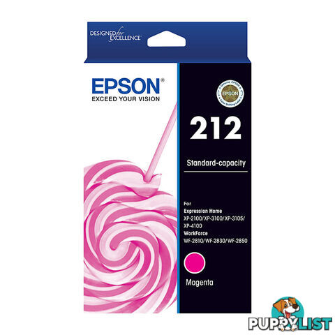 EPSON 212 Magenta Ink Cartridge