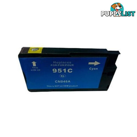 HP Compatible 951XL Cyan Compatible Cartridge with Chip