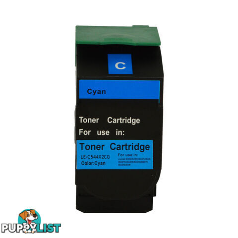 C544C C544XICG Premium Generic Cyan Toner