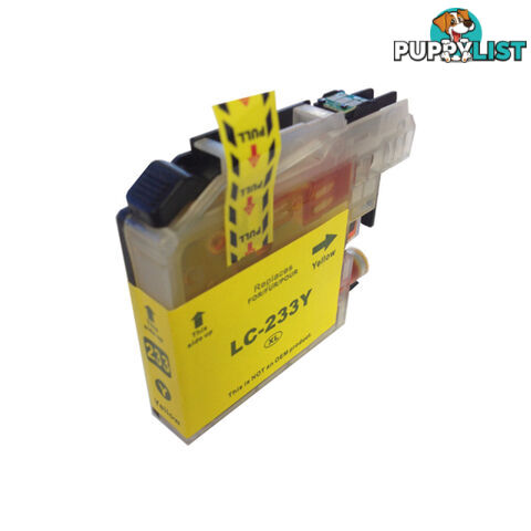 LC-233 Yellow Compatible Inkjet Cartridge