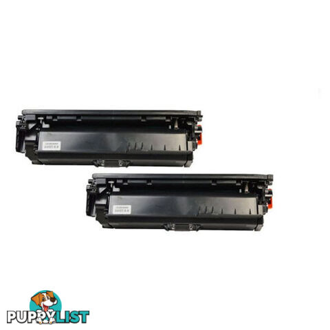 HP Compatible 2 x CE264X 646 Premium Generic Black Toner