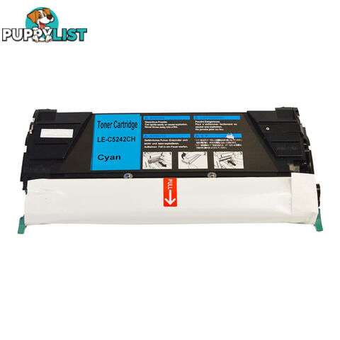 C5240CH Cyan Generic Toner Cartridge