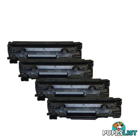 HP Compatible CE278 HP 78A Cartridge 326 Black Generic Toner x 4