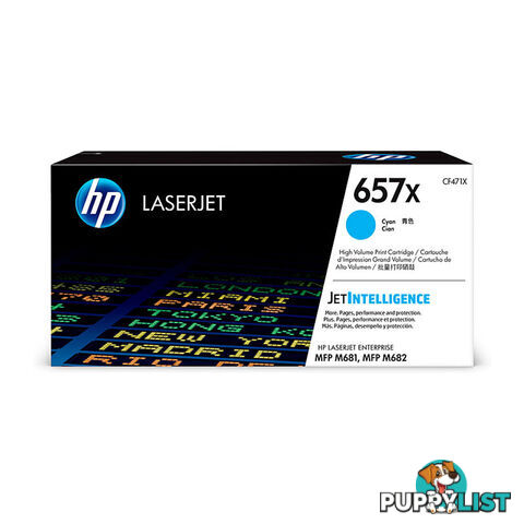 HP 657X Cyan Toner CF471X