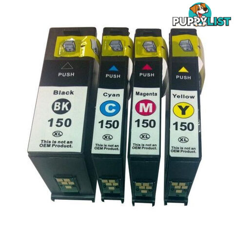 150XL Inkjet Compatible Set 4 Cartridges