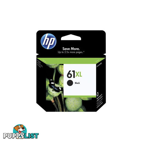 HP 61XL Black Ink CH563WA