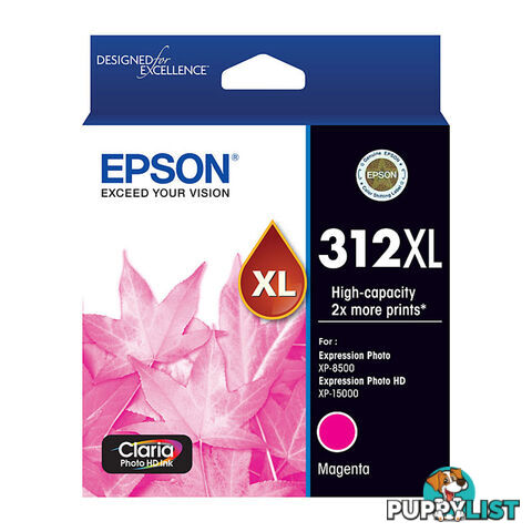 EPSON 312XL Magenta Ink Cartridge