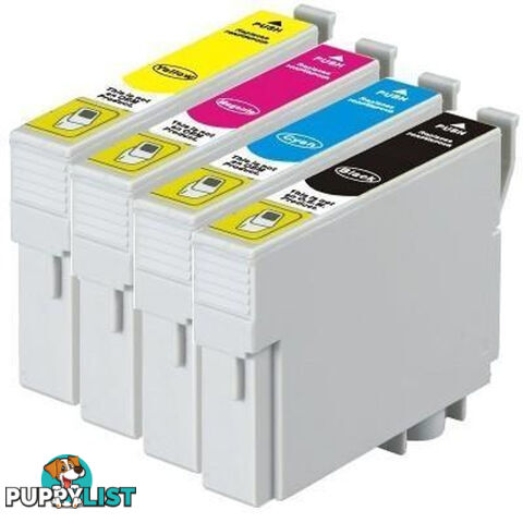 138 Compatible Pigment Series Inkjet Set 4 Cartridges [Boxed Set]