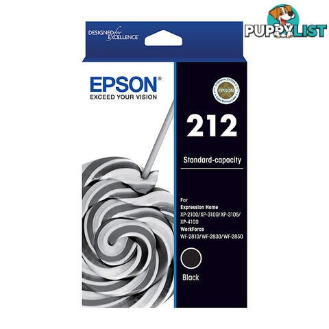 EPSON 212 Black Ink Cartridge