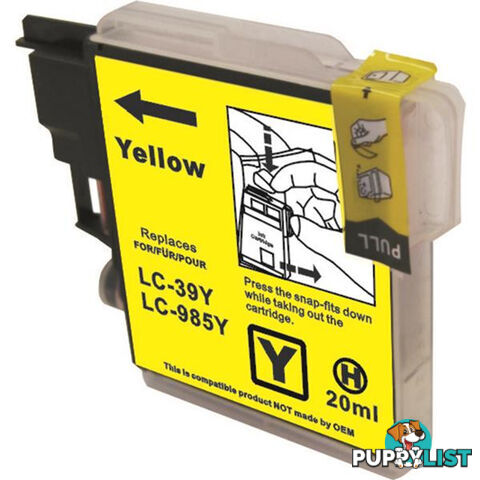 LC39 Compatible Yellow Cartridge