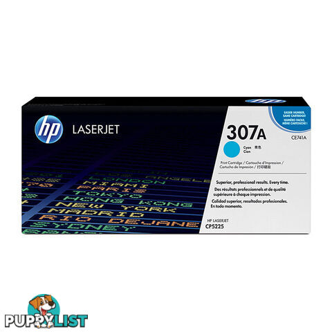 HP 307A Cyan Toner CE741A