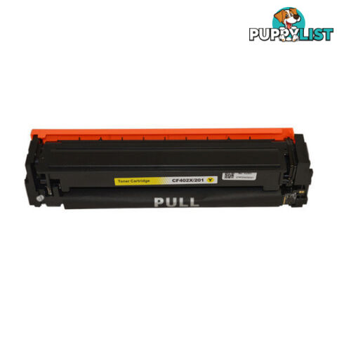 HP Compatible CF402X 201X Premium Generic Yellow Toner Cartridge