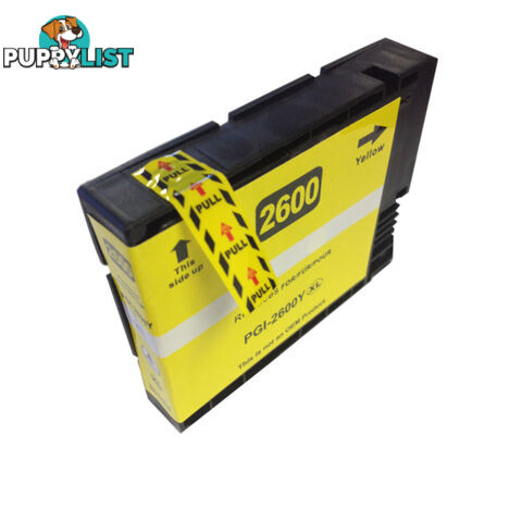 PGI-2600XL Pigment Yellow Compatible Inkjet Cartridge