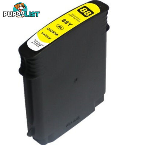 HP Compatible 88XL Yellow CC9393A Compatible Inkjet Cartridge