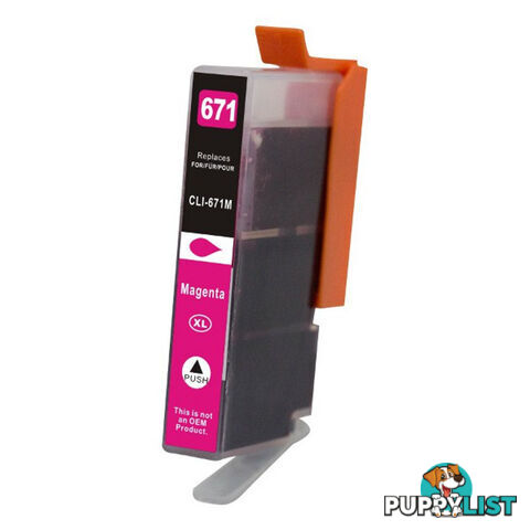 CLI-671XL Magenta Premium Compatible Inkjet Cartridge