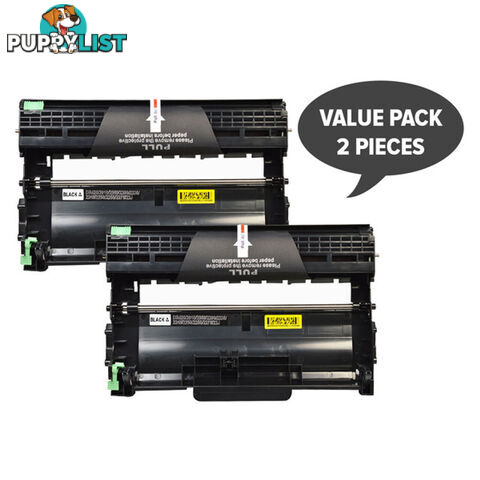 2 x DR-2225 Premium Generic Drum Unit