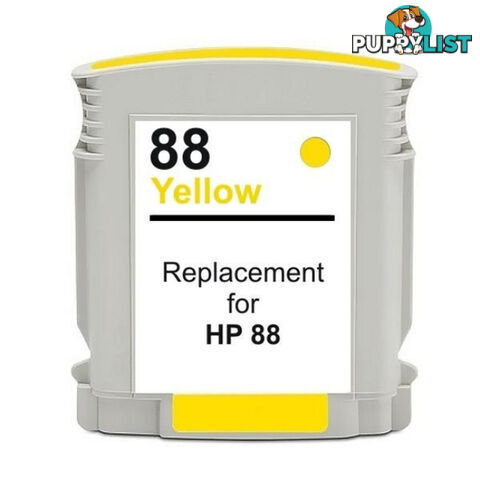 HP Compatible 88 Yellow High-Capacity Remanufactured Inkjet Cartridge