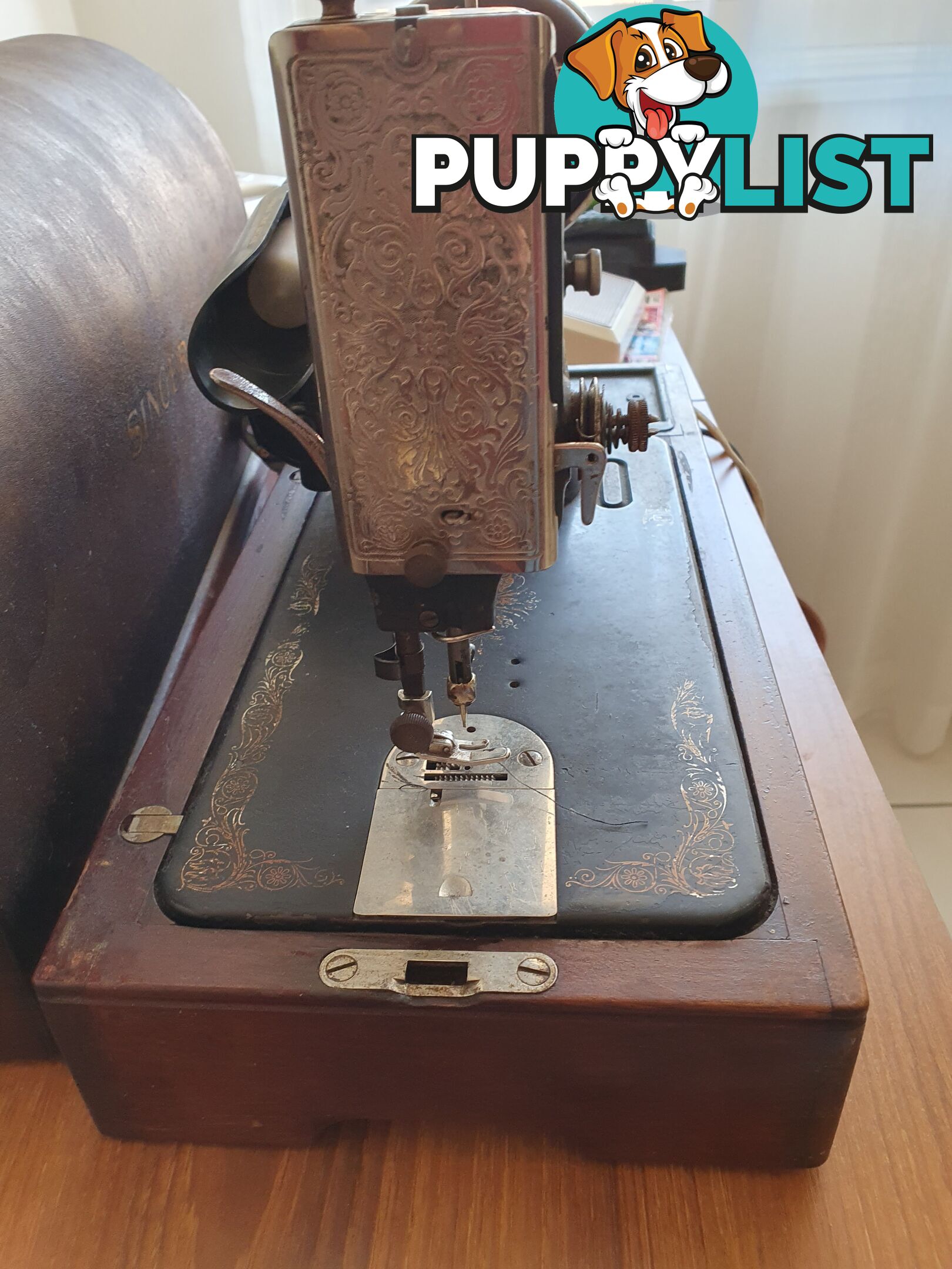 Antique Singer sewing machine