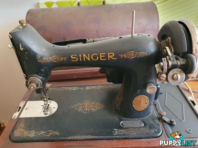 Antique Singer sewing machine