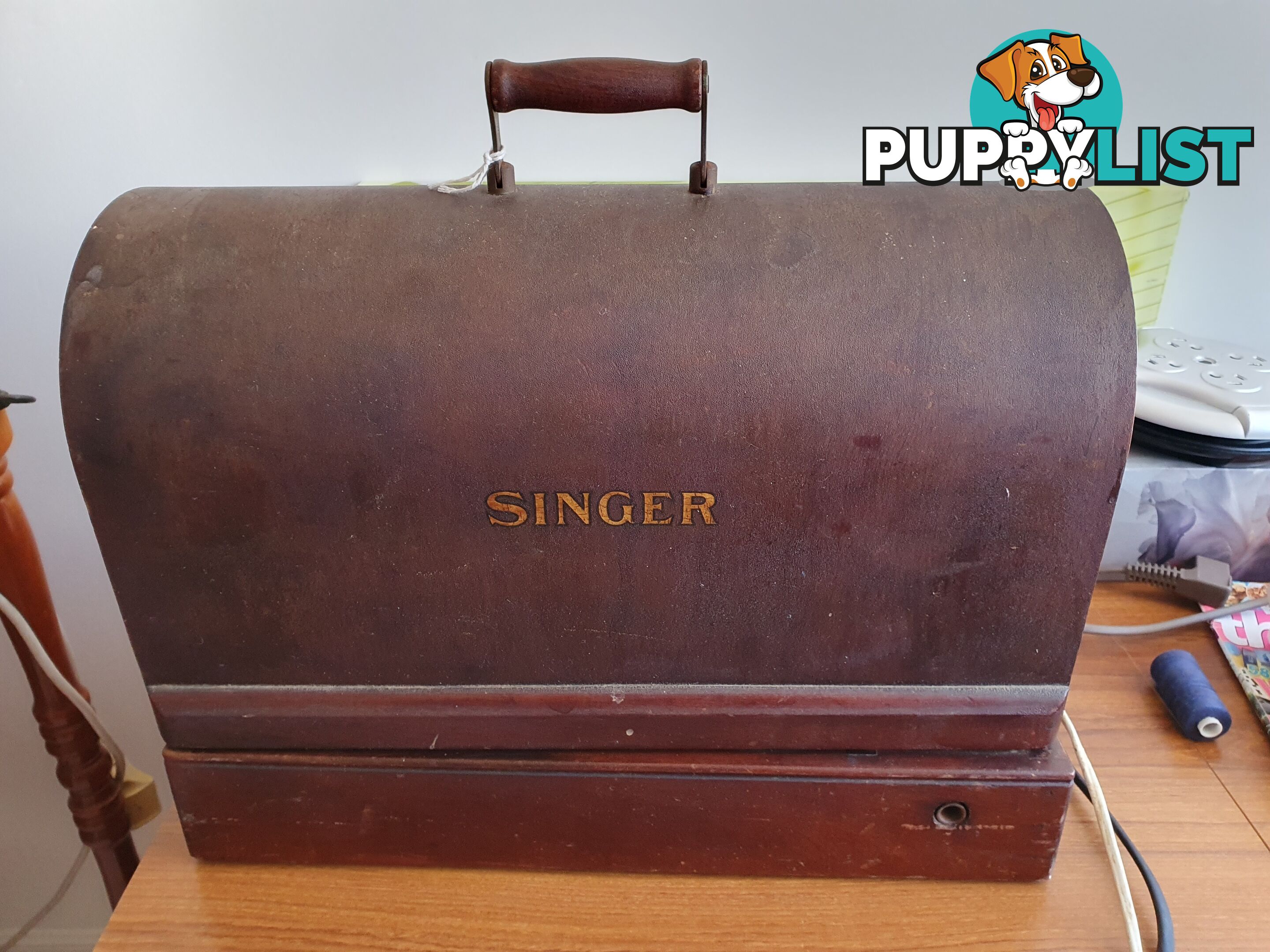 Antique Singer sewing machine