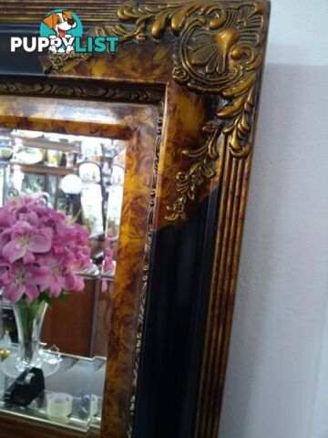 Ornate Mirror. Vintage Cedar Buffet. Dining Chairs REDUCED