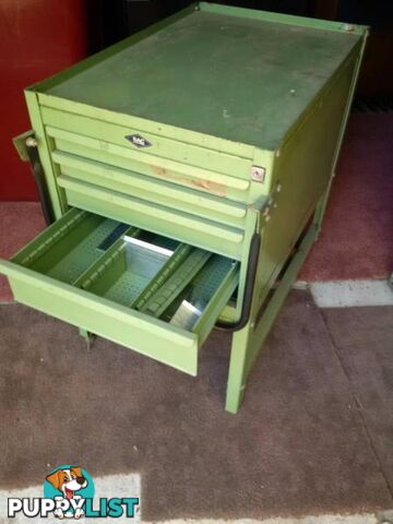 BAC Systems Mobile 4 Drawer Tool Trolley. 2 Drawer Cabinet $175