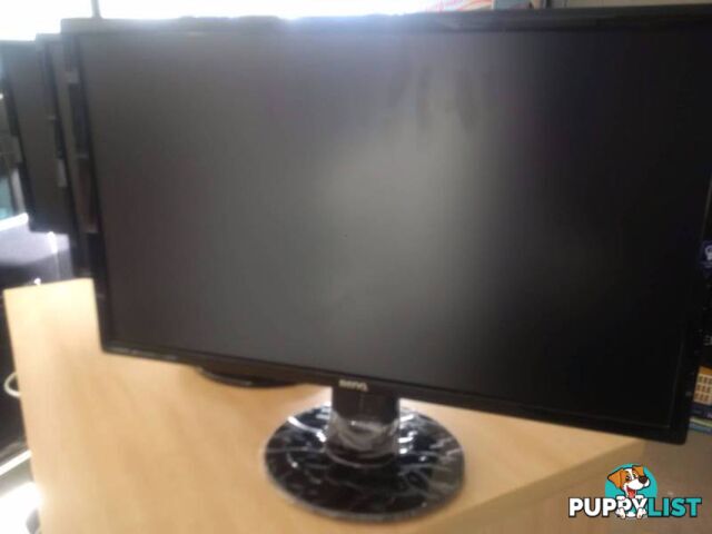 BENQ Monitors x 3, 2016 Model GL2460-B, Used 6 Months $ 145 Each