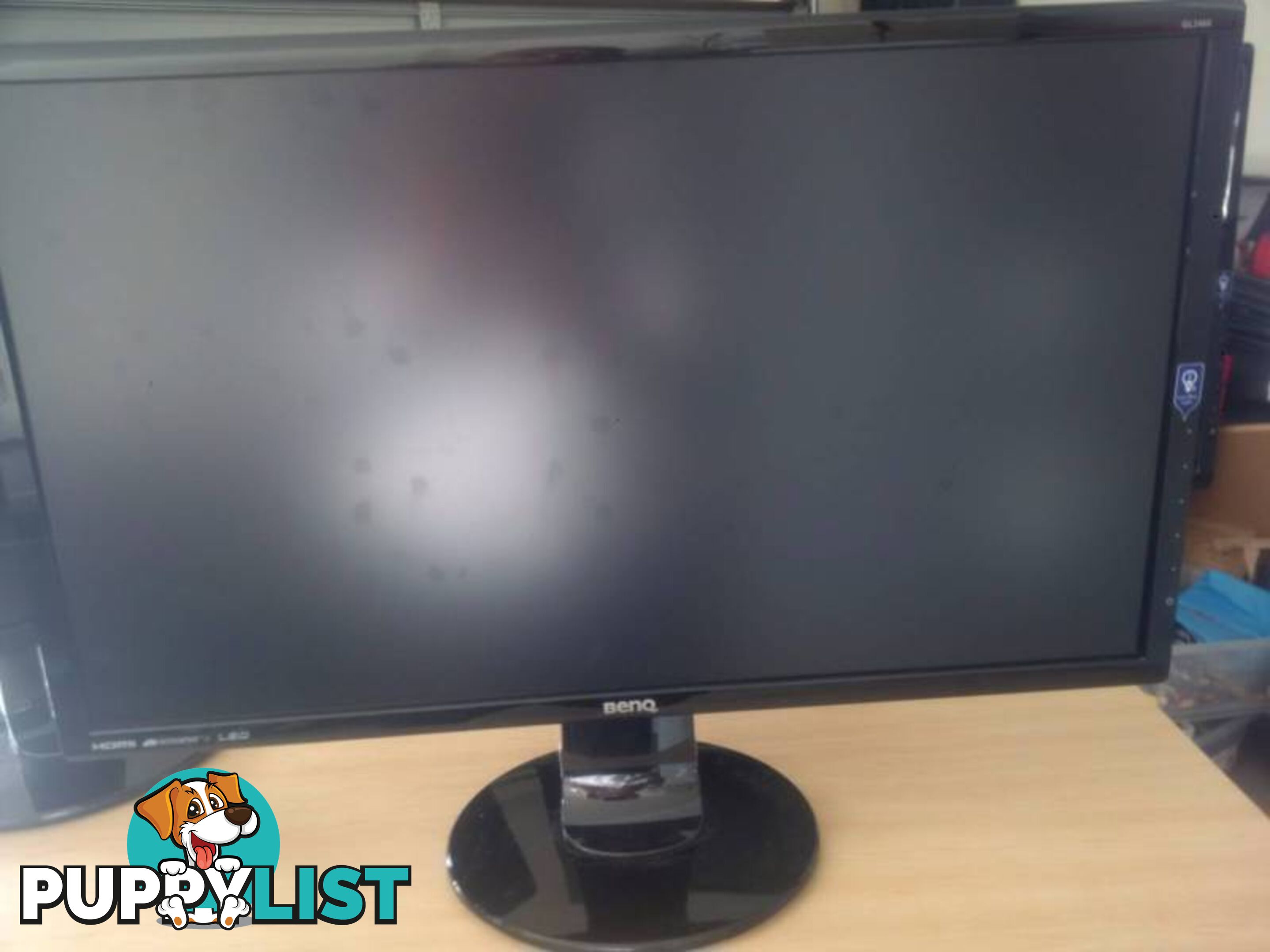 BENQ Monitors x 3, 2016 Model GL2460-B, Used 6 Months $ 145 Each